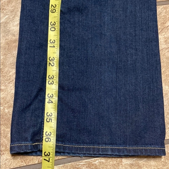 Eddie Bauer Size 6 Blue Barely Boot Leg Jeans Classic Style - Picture 8 of 11